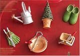 Green Thumb Gardening Set Of 6 2007 Hallmark Ornament QXM8137 B0011DM3SW