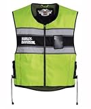 Harley-Davidson® Men's Hi-Vis Vest. 3MTM ScotchliteTM Reflective Material stripes. 98173-10VM