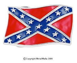 REBEL FLAG BELT BUCKLE