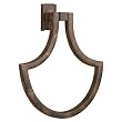 Murray Feiss BA1903MBZ San Remo 9-Inch x 7-Inch Towel Ring, Mocha Bronze