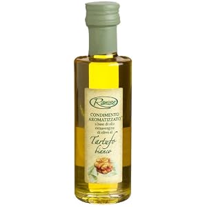 Ranise Tarufa Bianco (White Truffle Infused Extra Virgin Olive Oil), 3.38-Ounce Glass... by Ranise