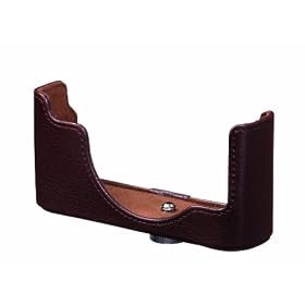 Nikon CB-N2000 BR Brown | Leather Body Case for Nikon 1 J1 (Japanese Import)