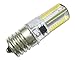 GRV E17 80-3014 SMD High Power LED Bulb Silicone Crystal Bulb Smart IC Chip Dimmable 3W AC 110V Pack of 2 (Warm White)
