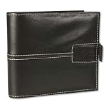 Case Logic Koskin CD Wallet, holds up to 24 CDs, Color: Black & White