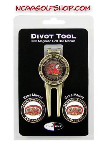 Jacksonville State Gamecocks Divot Tool Ball Marker Set Tg3