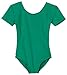 Danskin Little Girls' Short-Sleeve Leotard, Kelly Green, Toddler (2T-4T)