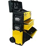 Trademark Tools 75-4650 Oversized Portable Tool Chest, Three Tool boxes in One