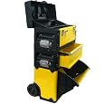 Trademark Tools 75-4650 Oversized Portable Tool Chest, Three Tool boxes in One