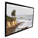 Elite Screens R158WH1-WIDE ezFrame Fixed Projection Screen (158