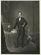 Full-length, Engraved Portrait of New President Lincoln by John C. Buttre - Impressive 16x20-inch Photographic Print from the Library of Congress Collection