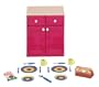 Kitchen Littles Deluxe Kitchen Cabinet with Countertop and Accessory
