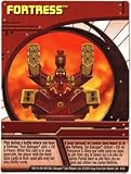 BAKUGAN SEASON 2 BAKUSTEEL NEW LOOSE PAPER ABILITY CARD FORTRESS 4/4o