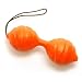 Talk Sex with Sue Johanson Orange Royal Smart Balls Kegel Exerciser for Pelvic Muscle Toning Kit