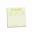 Knock Knock Sticky Notes: Please, 8-Count