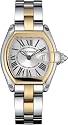 Cartier Women's Roadster Stainless Steel and 18K Gold Watch #W62026Y4