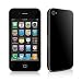 iPhone 4 / 4S Skin Cover Geh�use Design Schutzfolie, Sticker + Bumper Skin Set und Wallpaper - Solid State Black Schwarz