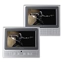 7" Insignia NS-7DPDVD Dual Widescreen Portable DVD Player w/Carrying Case (Silver/Black)