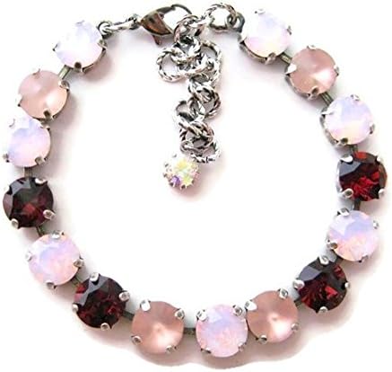 Sugar Plum - Swarovski Crystal Rhinestone Tennis Bracelet