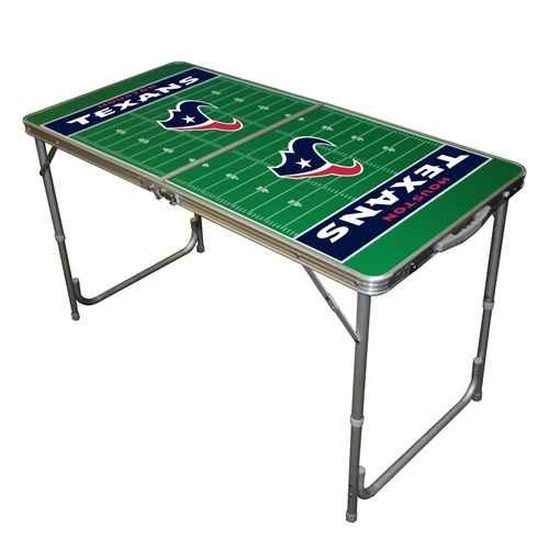 8ft Houston Texans NFL Tailgate Table