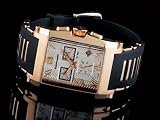 Sport Riviera Classic Rose Gold Watch with Chronograph