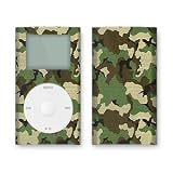 Woodland Camo Design iPod mini Protective Decal Skin Sticker