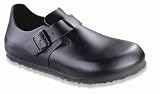 Birkenstock Adult's 66191 Birkenstock London  Black Leather 40 EU Regular