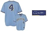 Paul Molitor Autographed Jersey - Milwaukee Brewers, Cooperstown Collection Jersey - Autographed MLB Jerseys