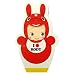 ローズオニールキューピー×ロディ ダイカットメモ（レッド）