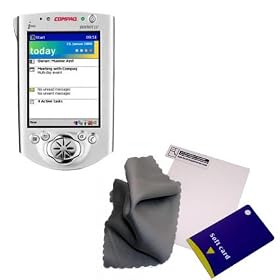 Clear Anti-glare Screen Protector for the Compaq iPAQ h3630 - Gomadic Brand by Gomadic for the Compaq iPAQ h3630