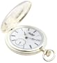 Aerowatch Men's 10593-R Mechanical 925 Sterling Silver Roman Dial Pocket Watch