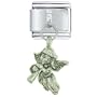 Buddhist Bracelet Silver Musical Angel Italian Charms