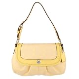 Coach 13739 Soho Pleated Signature Large Flap Shoulder Handbag