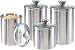 Oggi Stainless Steel Airtight 3 Piece Canister Set