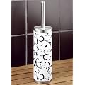 WENKO WC-B�rste BOUQUET NERO - Edelstahl - Toilettenb�rste - Klob�rste - WC Garnitur