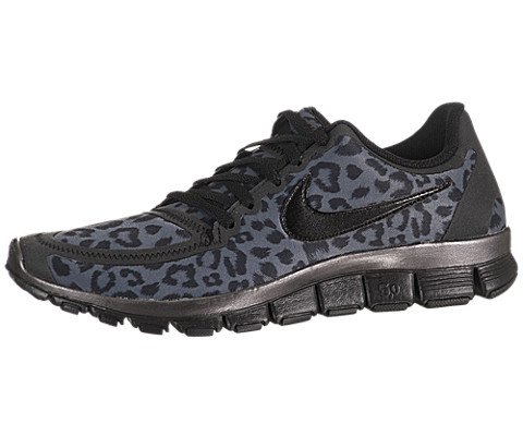 Nike Women's Free 5.0 V4 - Dark Grey / Black-Metallic Dark Grey, 6 B US On Sale