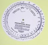 SLIDE RULE PROP SCALE 5 INCH