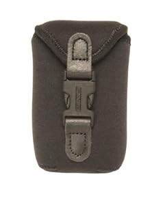 OP/TECH USA 6401174 Soft Pouch - Photo/Electronics - Wide Body Mini, Neoprene Pouch for Cameras (2.75 x 4.25 x 1.25 Inch) (Black)