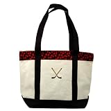 Hockey Sticks Sport Tote (embroidered design)