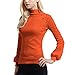 LATH.PIN Womens Long Sleeve Turtleneck Blouse Girls Tunic T-Shirt S/M/L