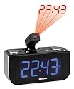 Karcher UR 1120 Uhrenradio mit Projektion schwarz