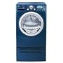 LG SteamDryer Series : DLGX8388NM 27 Front-Load Gas Dryer - Navy Blue