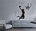 Large-Easy Instant Decoration Wall Sticker Wall Mural Sport Basketball-Basketball Shoot 22inchby39inch