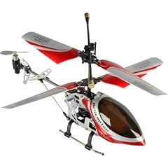 Fun2Get REH46112-1 - RC Hubschrauber Mini Helikopter Falcon-X Metal RTF mit Gyro-Technologie, rot