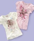 Beautees Little Girl Glitter Horse Tee