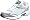 White/Metallic Silver/Plume