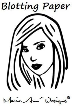 Marie Ann Designs Makeup Blotting Paper, 100 Sheets per Pack