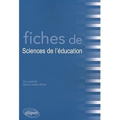Fiches de sciences de l'�ducation