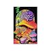 (23x34) Alice in Wonderland Dreaming Flocked Blacklight Poster Art Print