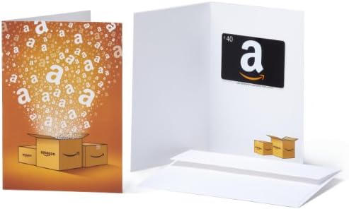 Amazon.com $40 Gift Card in a Greeting Card (Amazon Surprise Box Design)