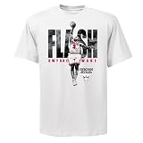 NBA Youth Miami Heat Dwyane Wade Swagger Short Sleeve Tee, White, Large